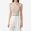 Women's Striped Fashionable Sexy Tank
