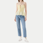 Pleated Sexy Elegant Women's Tank