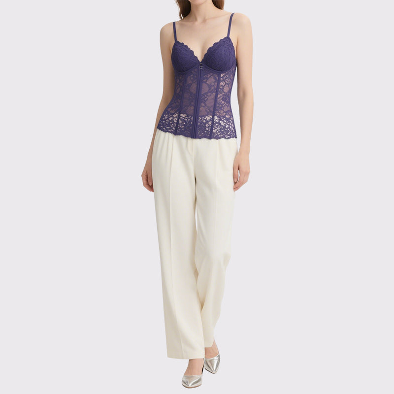 Women's High-End Sexy Tank With Lace