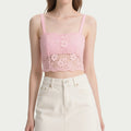 Women's Cute Comfortable Tank With Lace