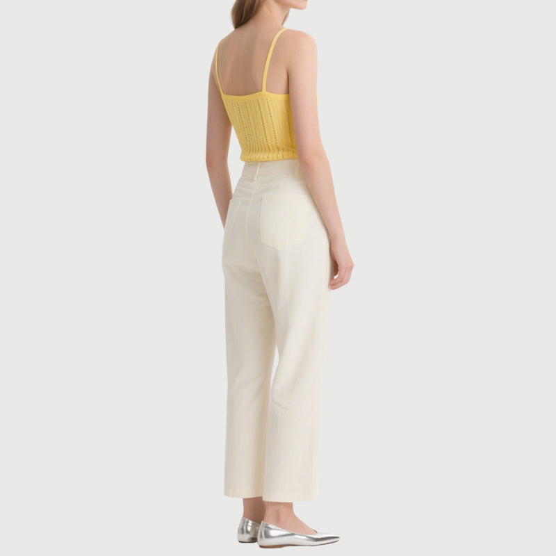 Soft Women's Tank With Vertical Stripes