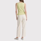 Breathable Soft Women's Tank With Ruffles