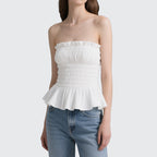 Elegant Women's Casual Tank With Ruffles