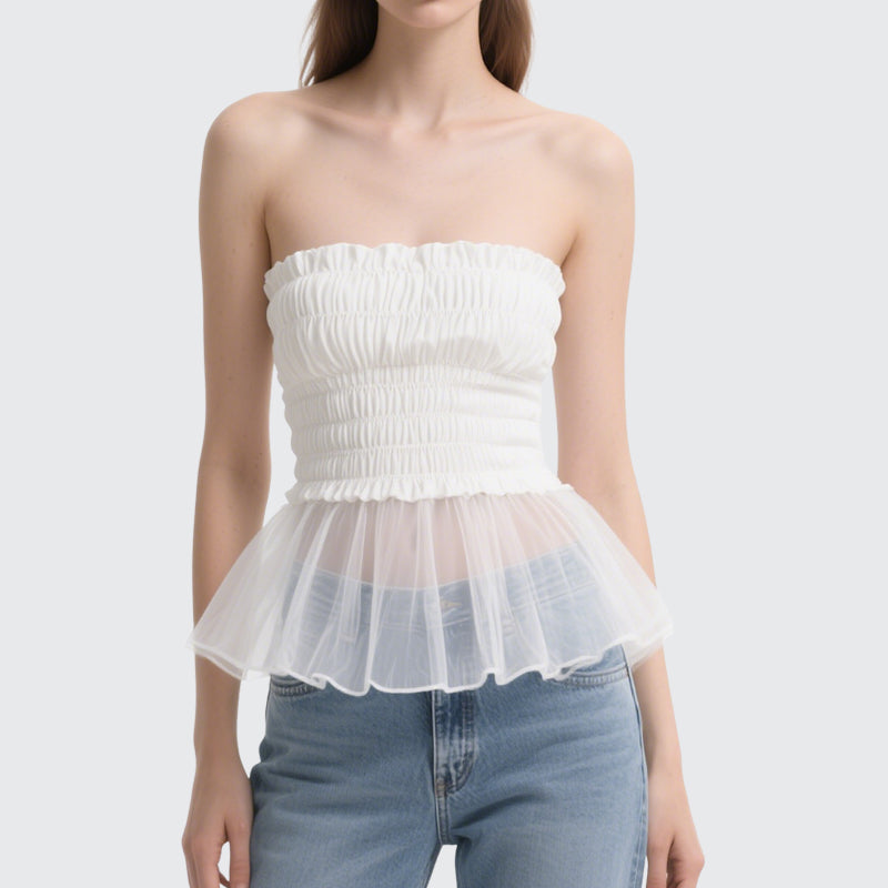 Mesh Simple Fashionable Women's Tank