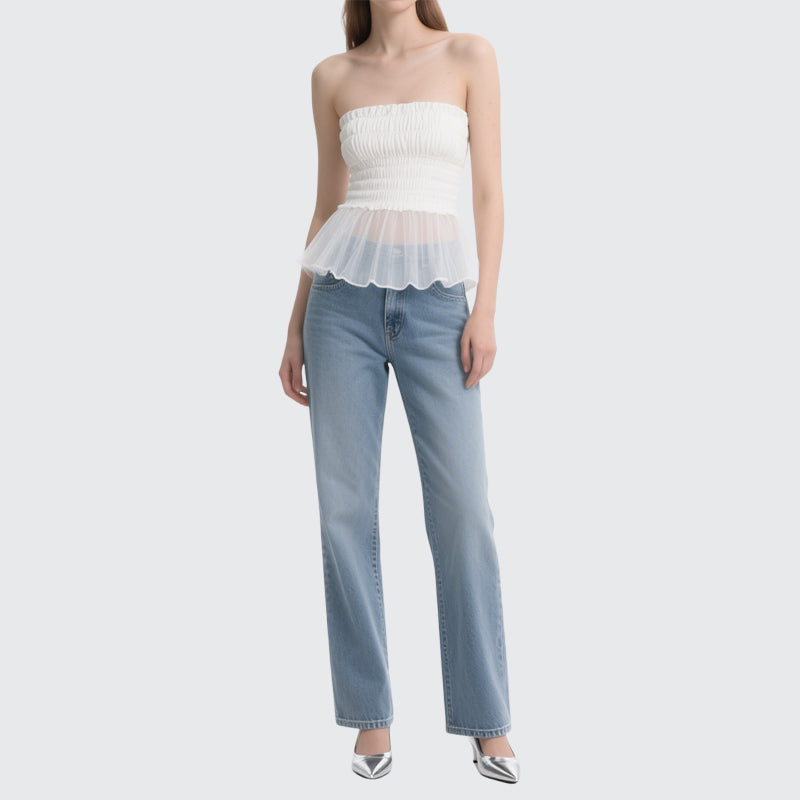 Mesh Simple Fashionable Women's Tank