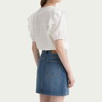 Women's Retro Elegant Crop Tops