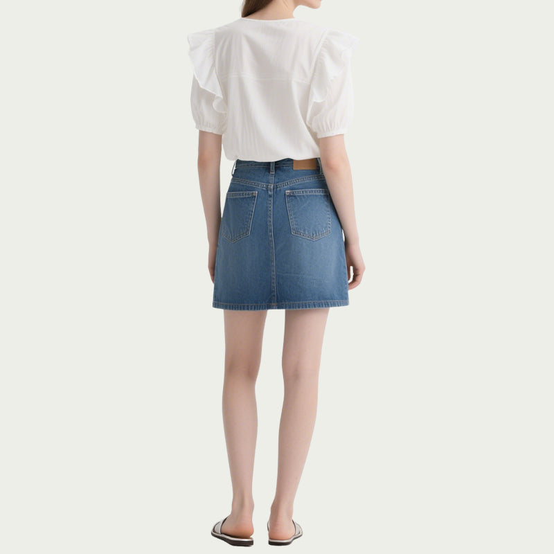 Women's Retro Elegant Crop Tops