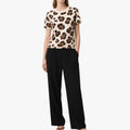 Leopard Print Fashion Women's Crop Tops