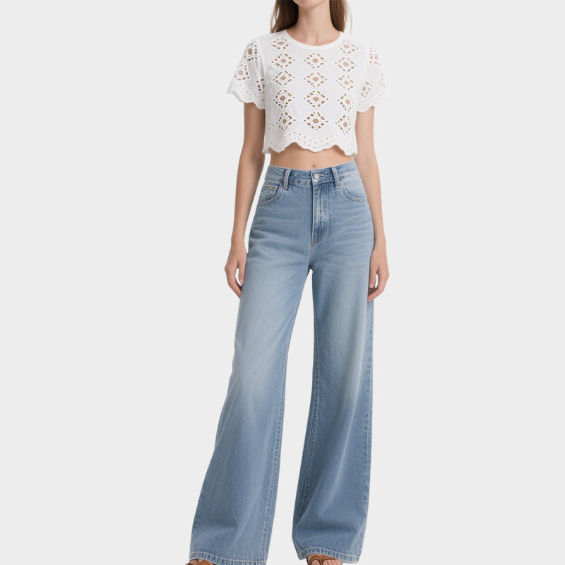 Hollow Fashion Women's Crop Tops