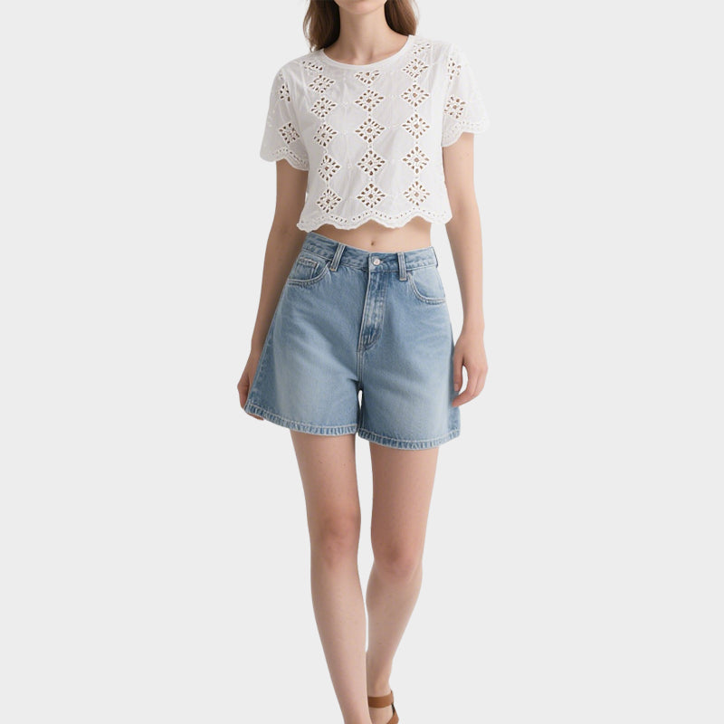 Women's Breathable Casual Crop Tops