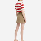 Striped Cute Women's Crop Tops