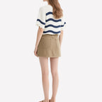 Striped Casual Women's Crop Tops