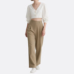 Women's Loose Elegant Crop Tops