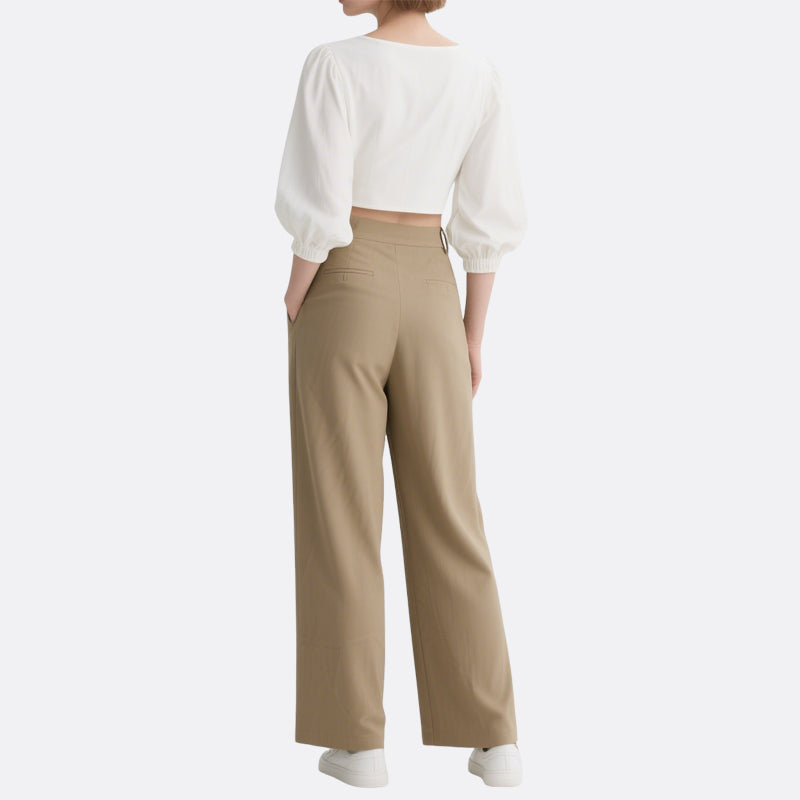 Women's Loose Elegant Crop Tops