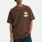 Men's Tee Drop Shoulder T-Shirt Classic Basic Breathable Sportswear