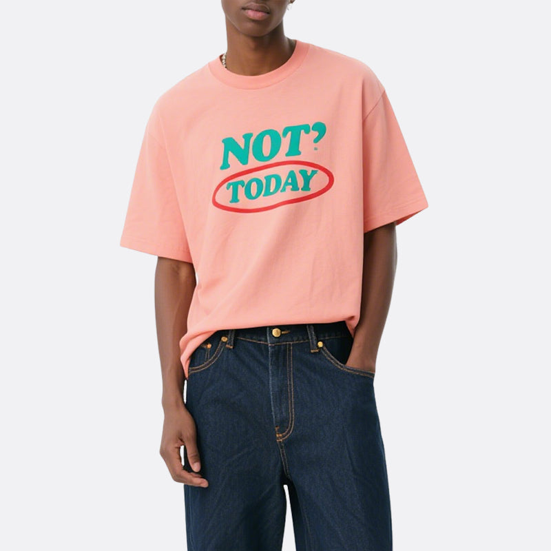 Mens Loose T-shirt Streetwear Summer Casual Short Sleeve T-shirt