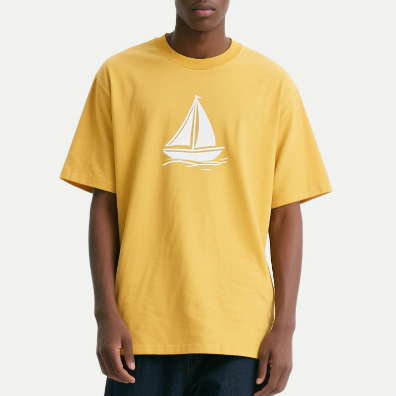 Men's Summer T-shirt Comfortable Breathable Short Sleeve Top