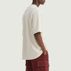Crewneck Casual Sports Short Sleeve T-shirt for Men Boxy T-Shirts