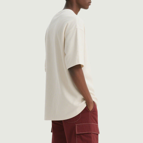 Crewneck Casual Sports Short Sleeve T-shirt for Men Boxy T-Shirts