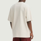 Crewneck Casual Sports Short Sleeve T-shirt for Men Boxy T-Shirts