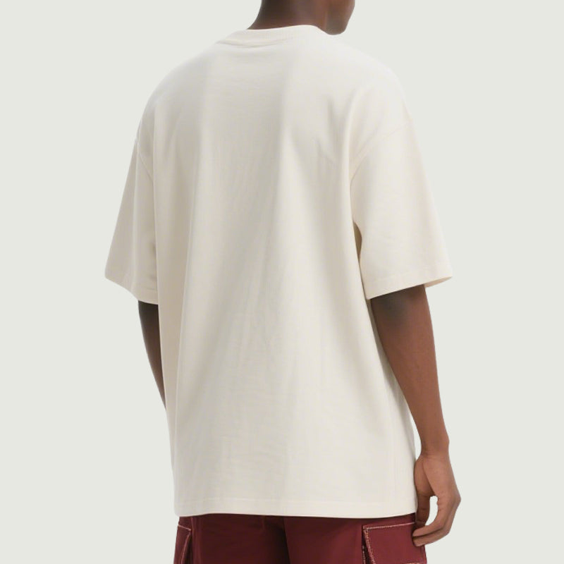 Crewneck Casual Sports Short Sleeve T-shirt for Men Boxy T-Shirts