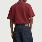 Men's Short Sleeved T-shirt Summer Breathable Loose Round Neck Top
