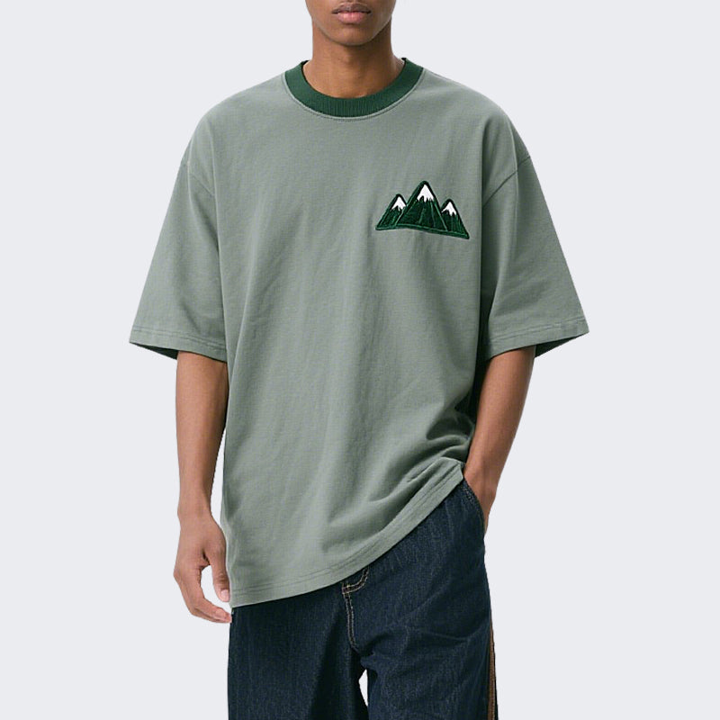 Summer Short Sleeves T-shirt Fashion Pullover Tshirt for Men