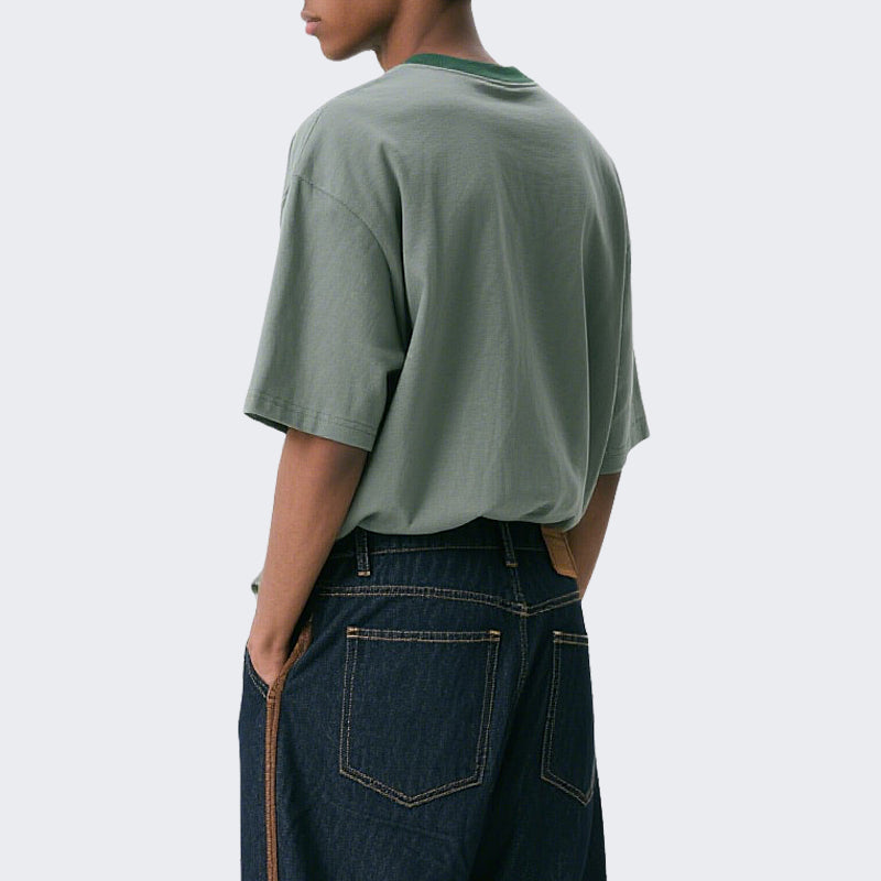 Summer Short Sleeves T-shirt Fashion Pullover Tshirt for Men