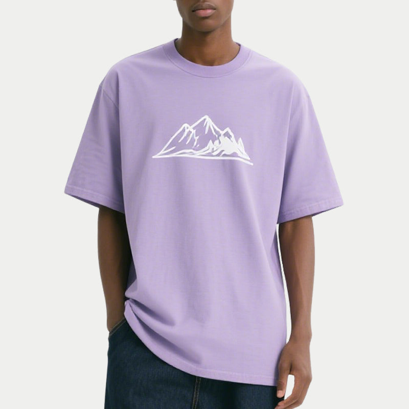 Summer T-shirts for Men Loose Streetwear Tees