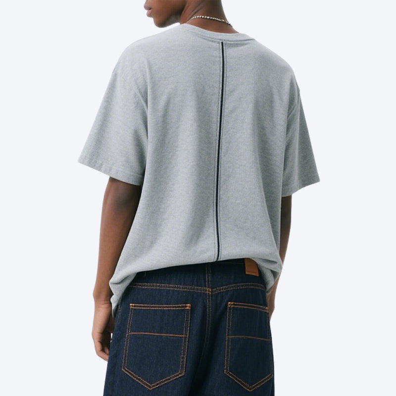 Men's Short Sleeve T-shirt Versatile Daily Casual Simple Loose Fit