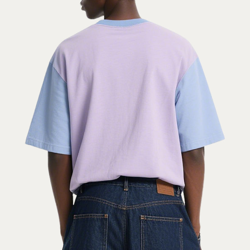 T-shirts Men's Streetwear Oversized Crewneck Drop Shoulder T-shirt for Men