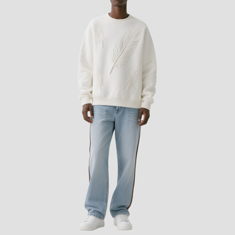Vintage Men'S Long Sleeve Sweatshirt