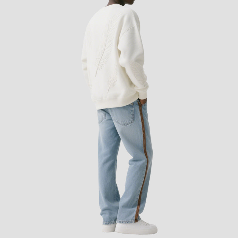 Vintage Men'S Long Sleeve Sweatshirt