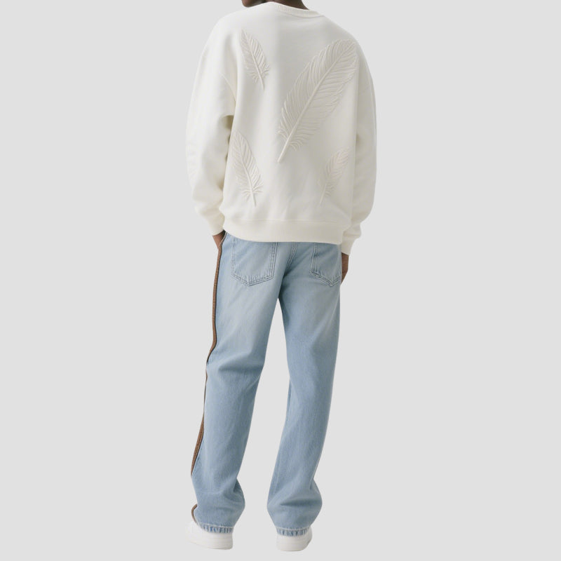 Vintage Men'S Long Sleeve Sweatshirt
