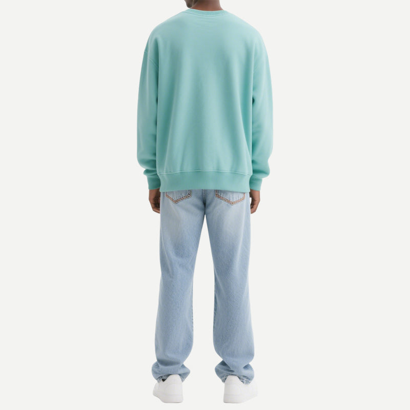 Plain Color Men'S Long Sleeve Sweatshirt