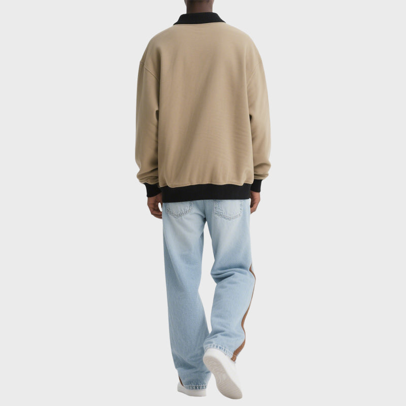 Vintage Fashion Men'S Long Sleeve Sweatshirt