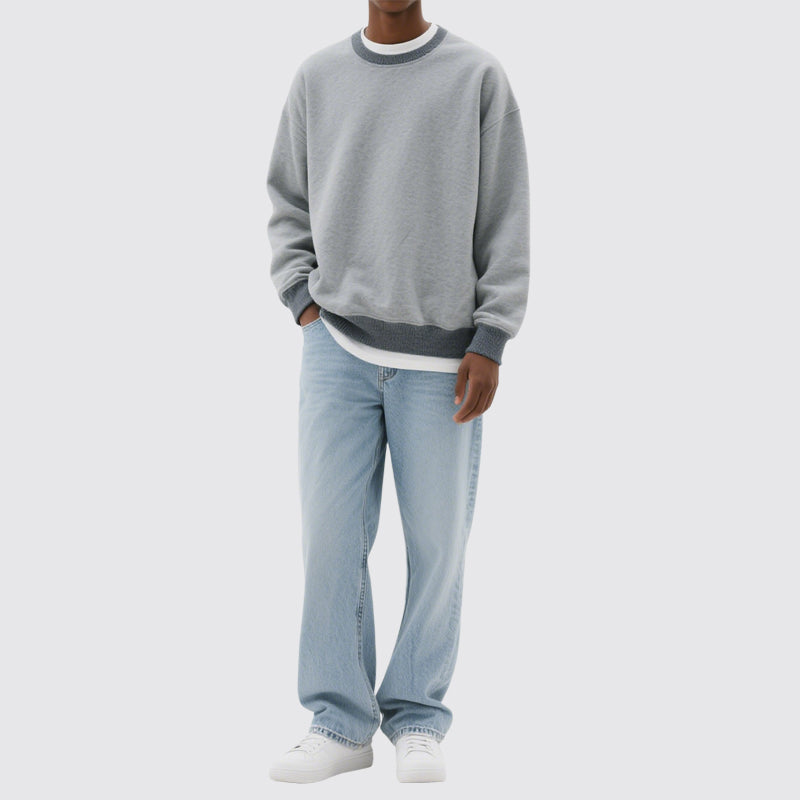 Casual Fashion Men'S Long Sleeve Sweatshirt