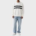 Men'S Striped Long Sleeve Sweatshirt