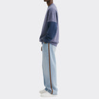 Men'S Patchwork Color Long Sleeve Sweatshirt