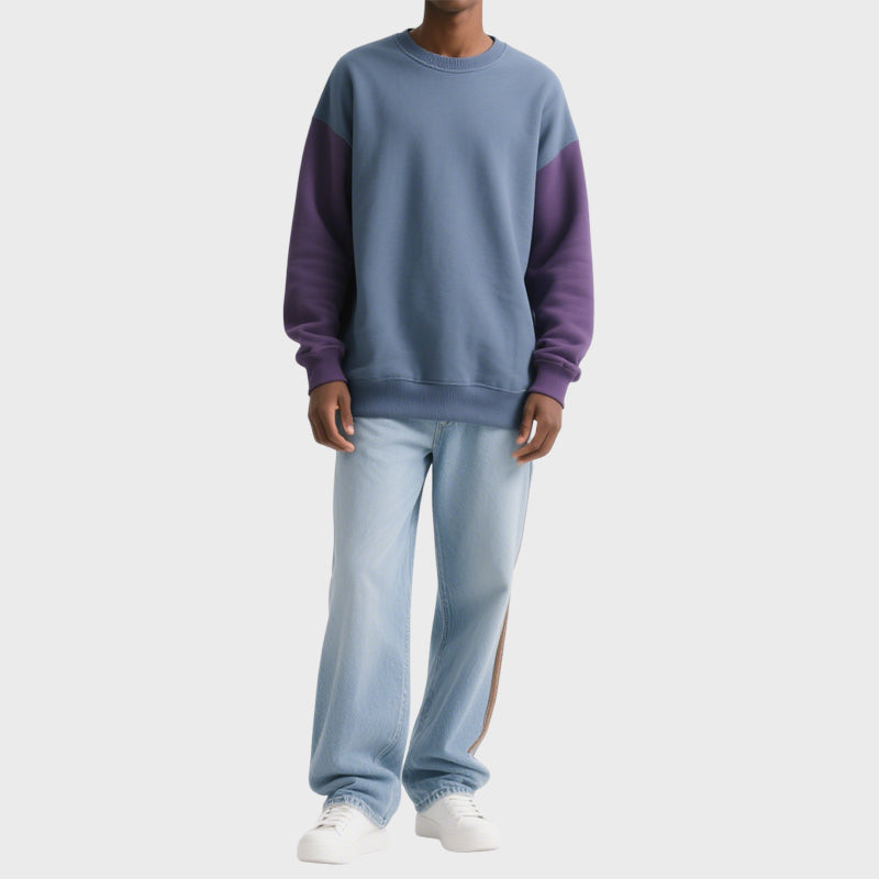 Men'S Retro Long Sleeve Sweatshirt