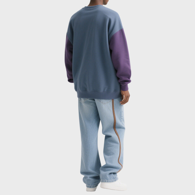 Men'S Retro Long Sleeve Sweatshirt