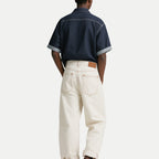 Denim Casual Men's Short Sleeve Shirts