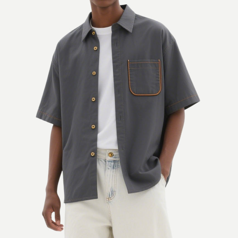 Soft And Comfortable Men's Short Sleeve Shirts