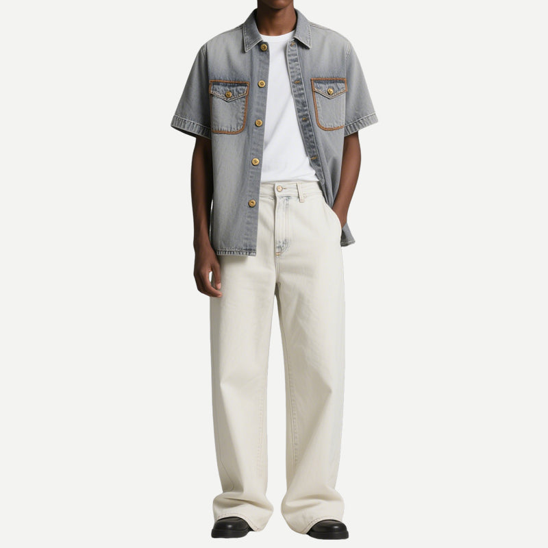 Regular Casual Men's Short Sleeve Shirts
