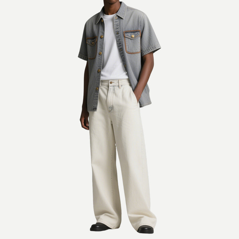 Regular Casual Men's Short Sleeve Shirts