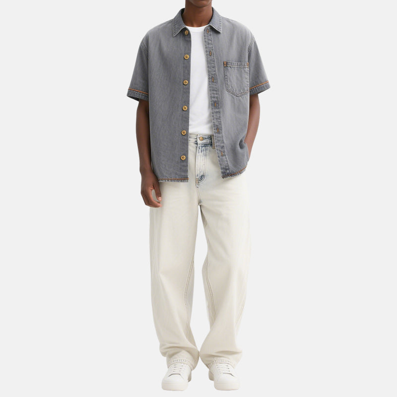 Breathable And Light Men's Short Sleeve Shirts