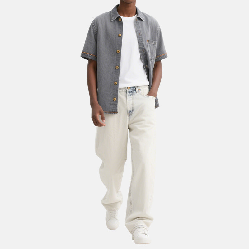 Breathable And Light Men's Short Sleeve Shirts
