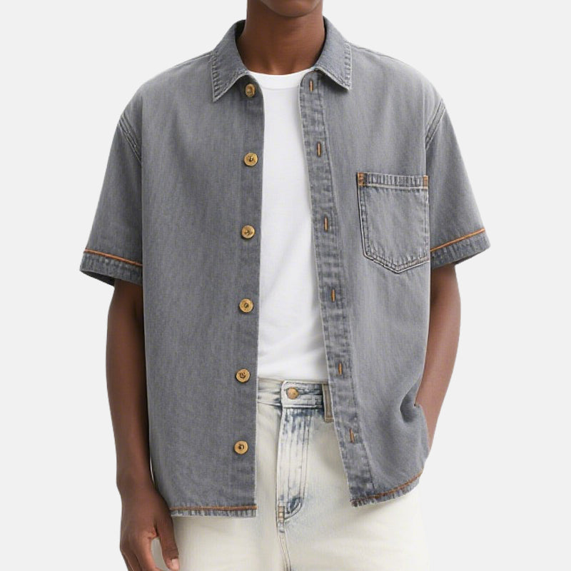 Breathable And Light Men's Short Sleeve Shirts