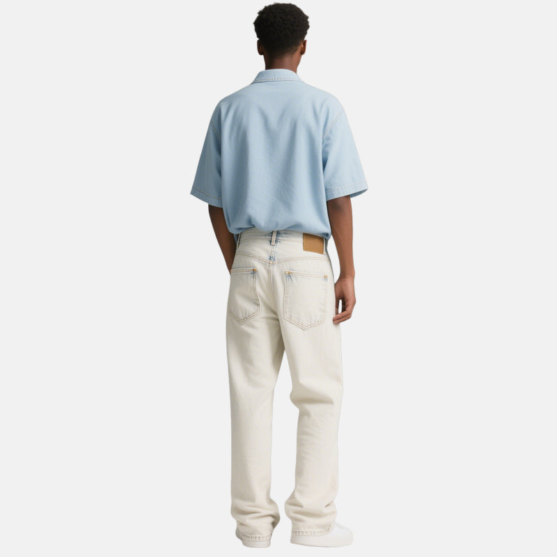 Regular Button Men's Short Sleeve Shirts