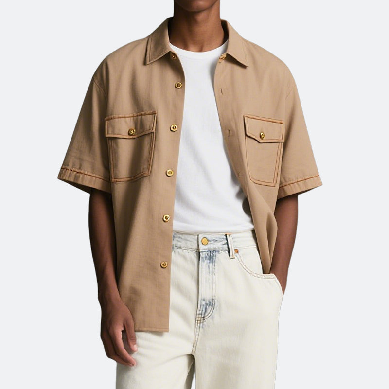 Men's Classic Regular Short Sleeve Shirts